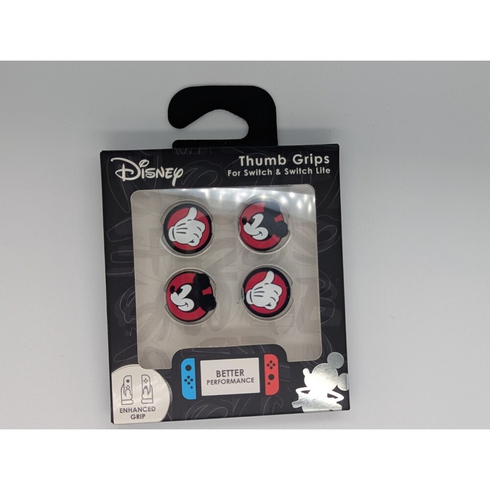 Disney Mickey Mouse Thumb Grips Set of 4, For Switch/Switch Lite